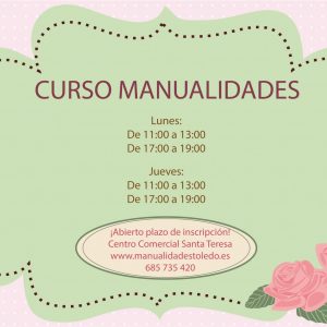 Curso Manualidades Adultos