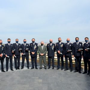a plantilla de la Policía Local de Toledo incorpora 8 nuevos agentes que hoy han recibido su diploma de graduación