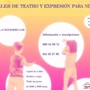 Taller de teatro y expresión para niños