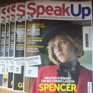 uscripción a la revista “Speak Up”