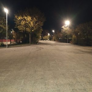 l Ayuntamiento repone el alumbrado público de cuatro calles del barrio del Polígono donde se había sustraído cable de cobre