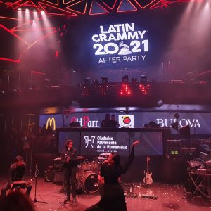 oledo presente, a través del Grupo de Ciudades Patrimonio de la Humanidad de España, en los Grammy Latinos