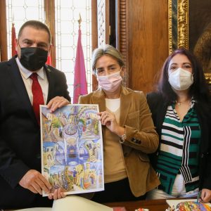 a alcaldesa mantiene un encuentro con el alcalde de Safed (Israel) para promover el hermanamiento de ambas ciudades