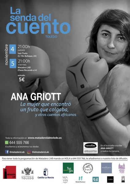 Ana Griott noviembre adultos Toledo 2021