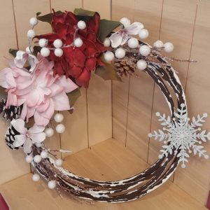 Taller de manualidades: CORONA DE NAVIDAD