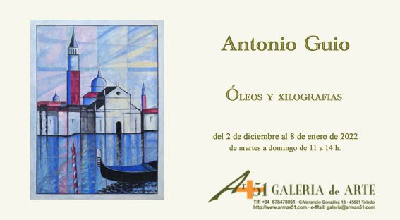 https://www.toledo.es/wp-content/uploads/2021/11/invitacion.jpg. Nueva exposición en la galería Armas 51