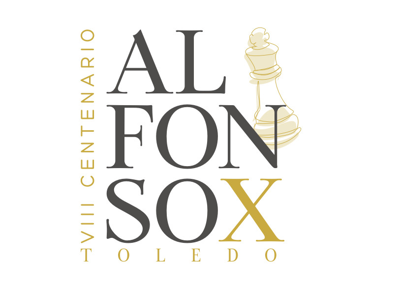 https://www.toledo.es/wp-content/uploads/2021/11/logoalfonsox_blanco.jpg. Toledo rinde homenaje a Alfonso X el Sabio en un acto de ciudad presidido por la alcaldesa en el Centro Cultural San Marcos