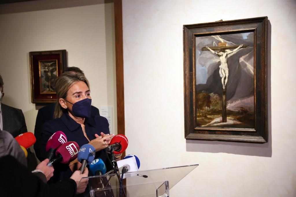 https://www.toledo.es/wp-content/uploads/2021/12/20211220_crucifixion-1.jpeg. La alcaldesa agradece al Ministerio de Cultura que fortalezca el patrimonio cultural de Toledo con la obra Crucifixión de El Greco