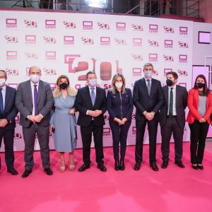 ilagros Tolón asiste a la gala de celebración del 20 aniversario de CMM y felicita a todos los profesionales de este servicio público