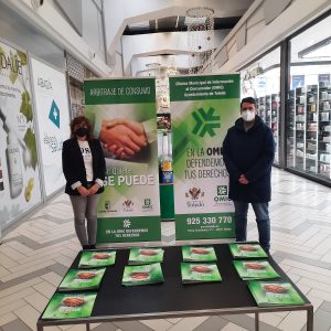 a campaña del Sistema Arbitral de Consumo llega al Parque Comercial Abadía
