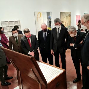 a Fundación Caja Castilla-La Mancha expone su colección de pintura y escultura en el Museo de Santa Cruz con apoyo institucional del Ayuntamiento de 