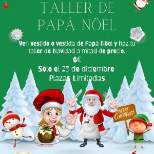 Taller de Minichef Papá Noel