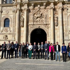 oledo asiste a la asamblea general de la Red de Juderías de España en la que se formalizan un nuevo convenio con Paradores