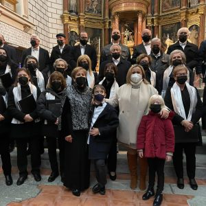 l canto coral llena espacios patrimoniales tras el parón del año pasado y en el marco del programa municipal de Navidad