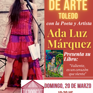 Presentación del libro “Valiente, es un corazón que siente” de Ada Luz Márquez 