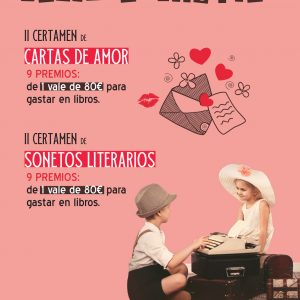 a segunda edición de los certámenes Cartas de Amor y Sonetos Literarios ya tiene ganadores