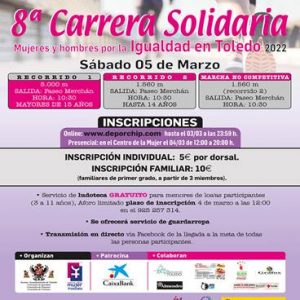 Carrera Solidaria Mujeres y Hombres por la igualdad