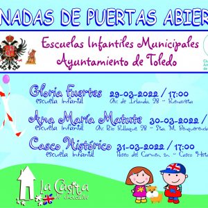 el 4 al 29 de abril se abre el plazo de prescripción en la Red de Escuelas Infantiles Municipales