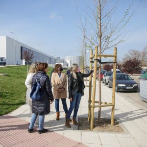 a alcaldesa destaca la mejora ambiental y urbana del entorno del nuevo Hospital con una inversión de más de 170.000 euros
