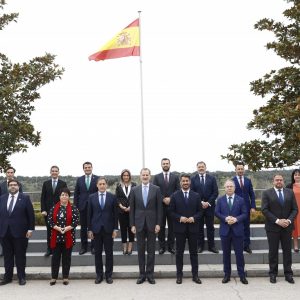 ilagros Tolón participa en la audiencia del Rey Felipe VI a los alcaldes y alcaldesas del Grupo Ciudades Patrimonio
