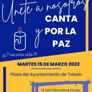 ÚNETE A NOSOTROS Y CANTA POR LA PAZ