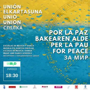a Escuela Municipal de Música de Toledo se suma este martes al concierto nacional a favor de Ucrania
