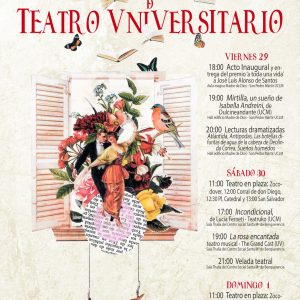 ste viernes vuelve a Toledo el Festival Nacional de Teatro Universitario con una docena de actividades con entrada libre
