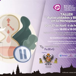 TALLER AUTOCUIDADOS Y BIENESTAR EN LA MENOPAUSIA