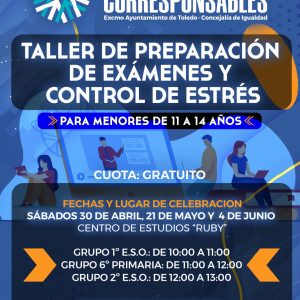 ALLER DE PREPARACIÓN DE EXÁMENES Y CONTROL DE ESTRÉS.