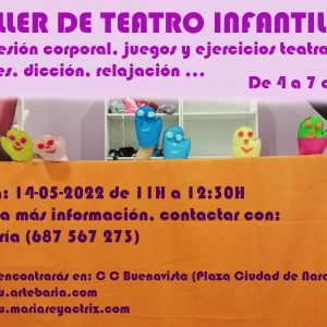 TALLER INTENSIVO DE TEATRO INFANTIL