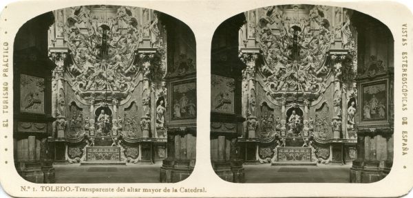 01 - MARTIN - Toledo. Transparente del altar mayor de la Catedral