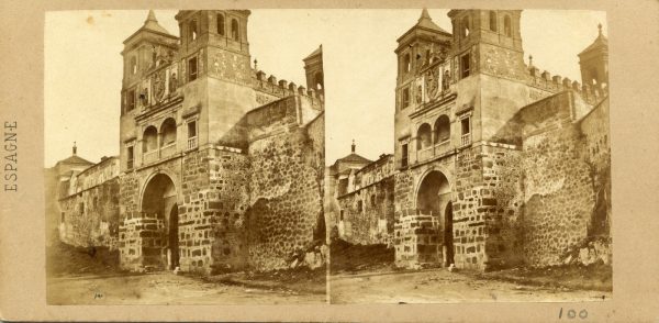 02 - 100 - Eugène Sevaistre - Exterior de la Puerta de Cambrón en Toledo