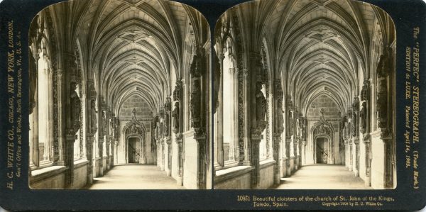 02 - 10851 - WHITE - Hermosos claustros de la iglesia de San Juan de los Reyes, Toledo, España