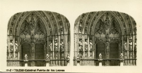 02 - MARTIN - Toledo. Catedral. Puerta de los Leones