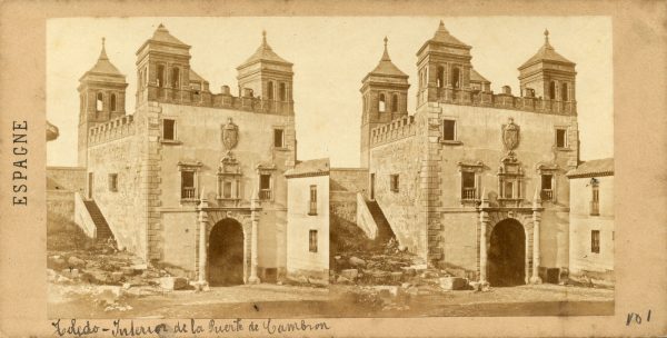 03 - 101 - Eugène Sevaistre - Interior de la Puerta de Cambrón en Toledo