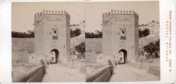 03 - 20886 - Alois Beer - España. Toledo, la puerta del Puente de Alcántara
