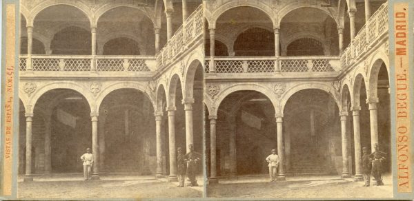 04 - 51 - Alfonso Begue - Patio del Colegio de Infantería