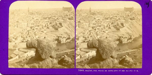 05 - 2646 - Jean Andrieu - Toledo - Vista tomada desde el sepulcro del Rey Moro