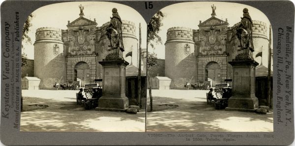 06 - V15865 - KEYSTONE_UNDERWOOD - La Antigua Puerta. Puerta Bisagra Actual, construida en 1550, Toledo, España