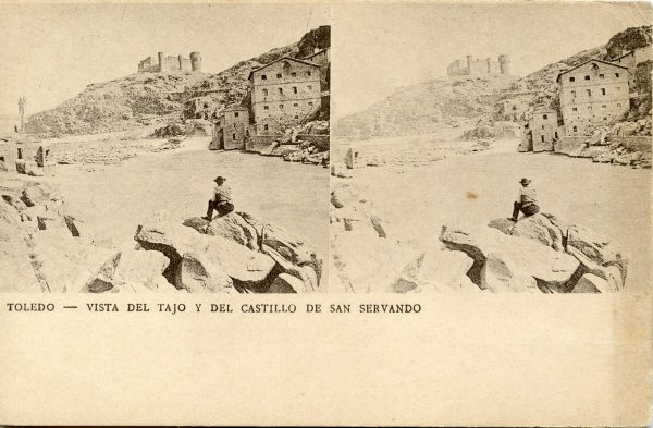 07 - 1286 - LÉON ET LÉVY - Toledo. Vista del Tajo y del Castillo de San Servando