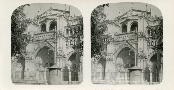 08 - 1373 - VARA Y LÓPEZ - Toledo - Catedral. Fachada principal