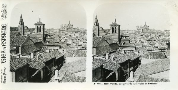 08 - 20892 - Alois Beer - Toledo. Vista tomada desde la terraza del Alcázar