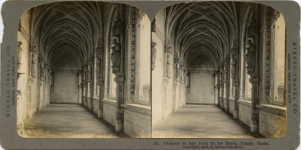 08 - 34 - STEREO TRAVEL - Claustros de San Juan de los Reyes, Toledo, España