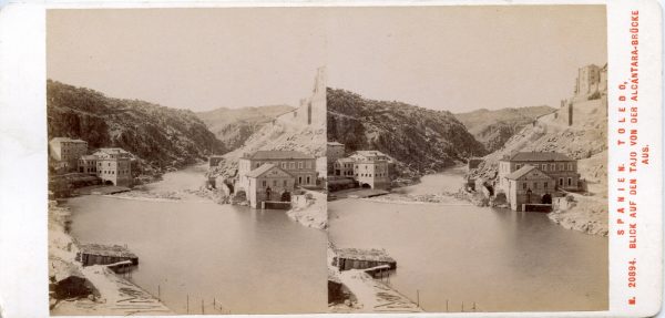 11 - 20894 - Alois Beer - España. Toledo. Vista del Tajo desde el Puente de Alcántara