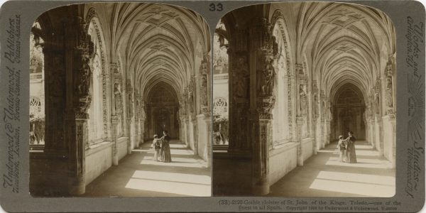 13 - 33 - UNDERWOOD - Claustro gótico de San Juan de los Reyes, uno de los mejores en toda España