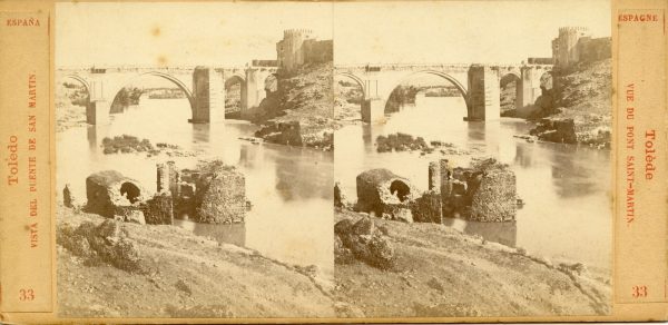 17 - 33 - Ernest Lamy - Vista del Puente de San Martín
