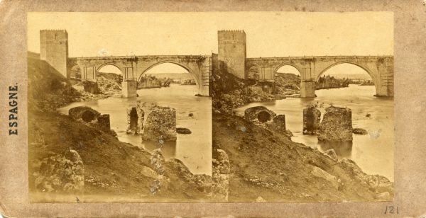 19 - 121 - Eugène Sevaistre - El Puente San Martín en Toledo