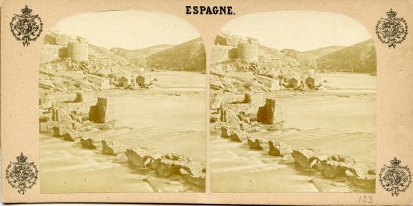 21 - 123 - Eugène Sevaistre - Ruinas del primer puente de Toledo construido por los Romanos