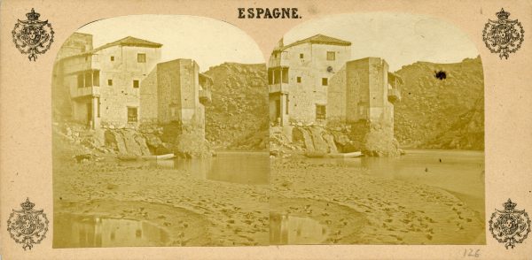 24 - 126 - Eugène Sevaistre - Casa del Barquero junto al Tajo en Toledo