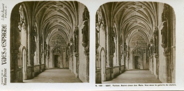 24 - 20911 - Alois Beer - Toledo. San Juan de los Reyes. Vista bajo la galería del claustro